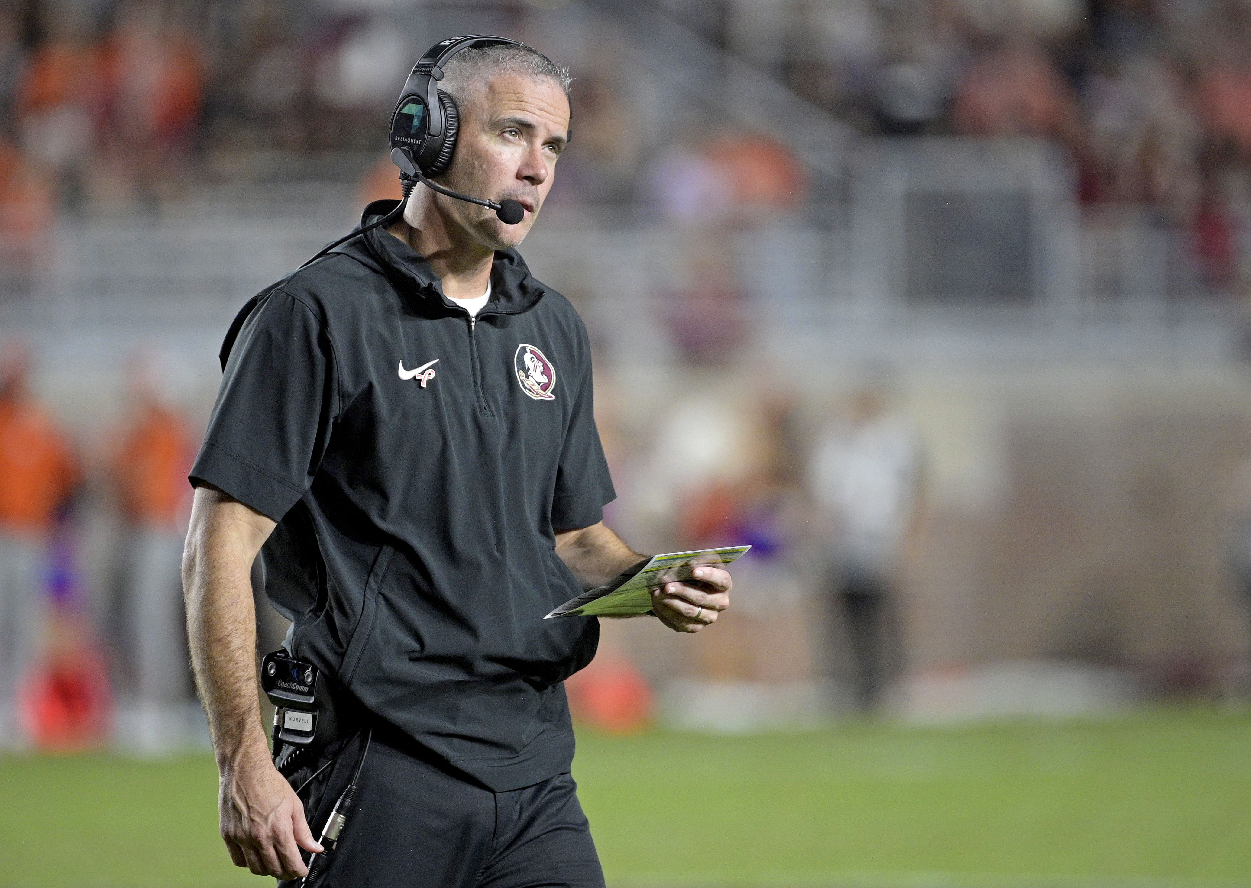 Florida State HC Mike Norvell - Source: Imagn